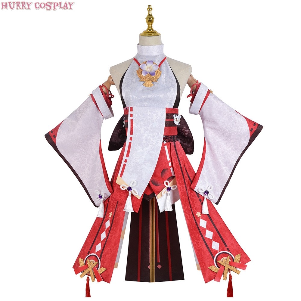 Game Cosplay,Genshin Impact,Genshin Impact Yaegamiko Cosplay Costume